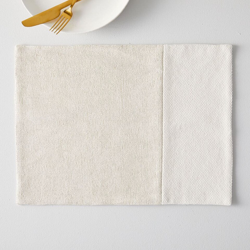 Cotton Canvas Placemats (Set of 2) West Elm Australia